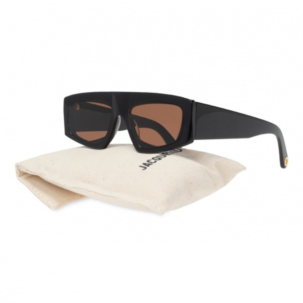 Jacquemus Black Les Lunettes Yauco Flat Top Sunglasses